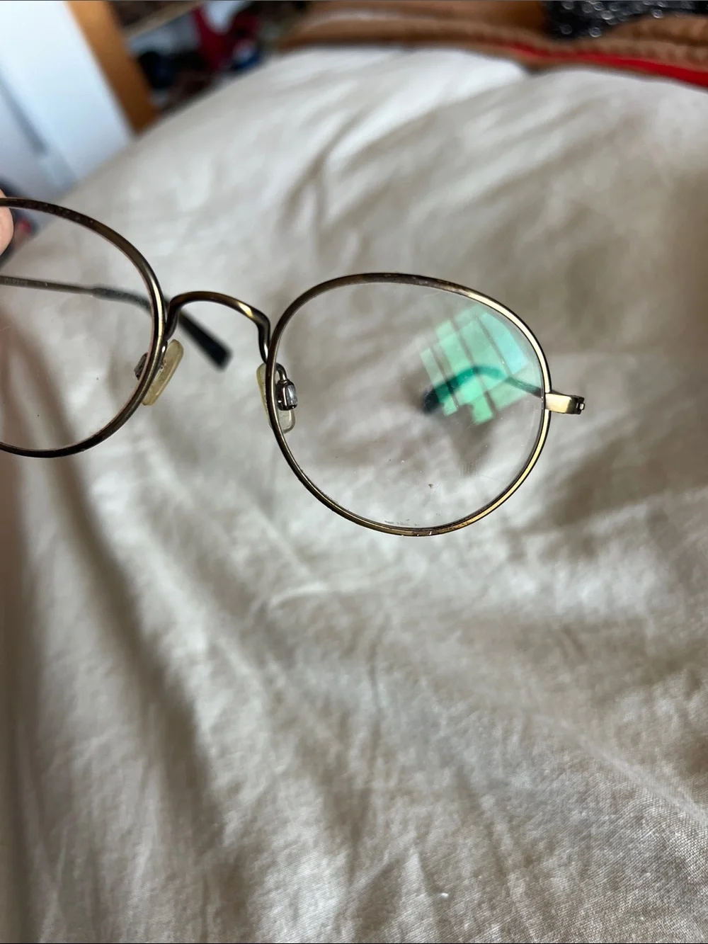 Warby Parker Abbot Round Metal Reading Glasses - Bronze Frame